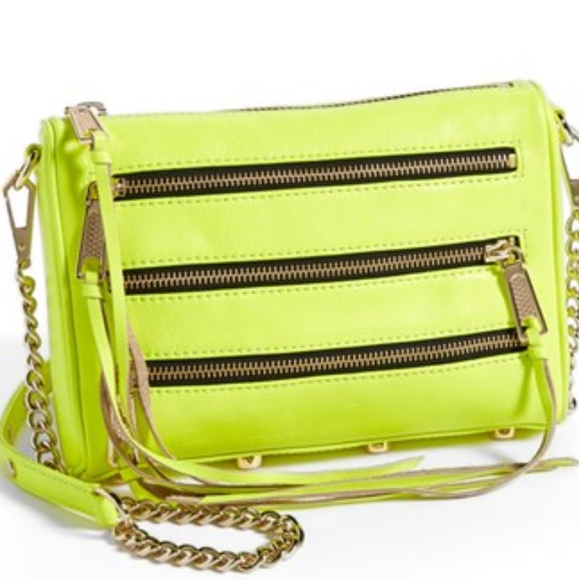 Rebecca Minkoff Handbags - Rebecca Minkoff neon crossbody bag